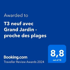T3 Neuf Avec Grand Jardin - Proche Des Plages Appartement Saint-Cyr-sur-Mer
